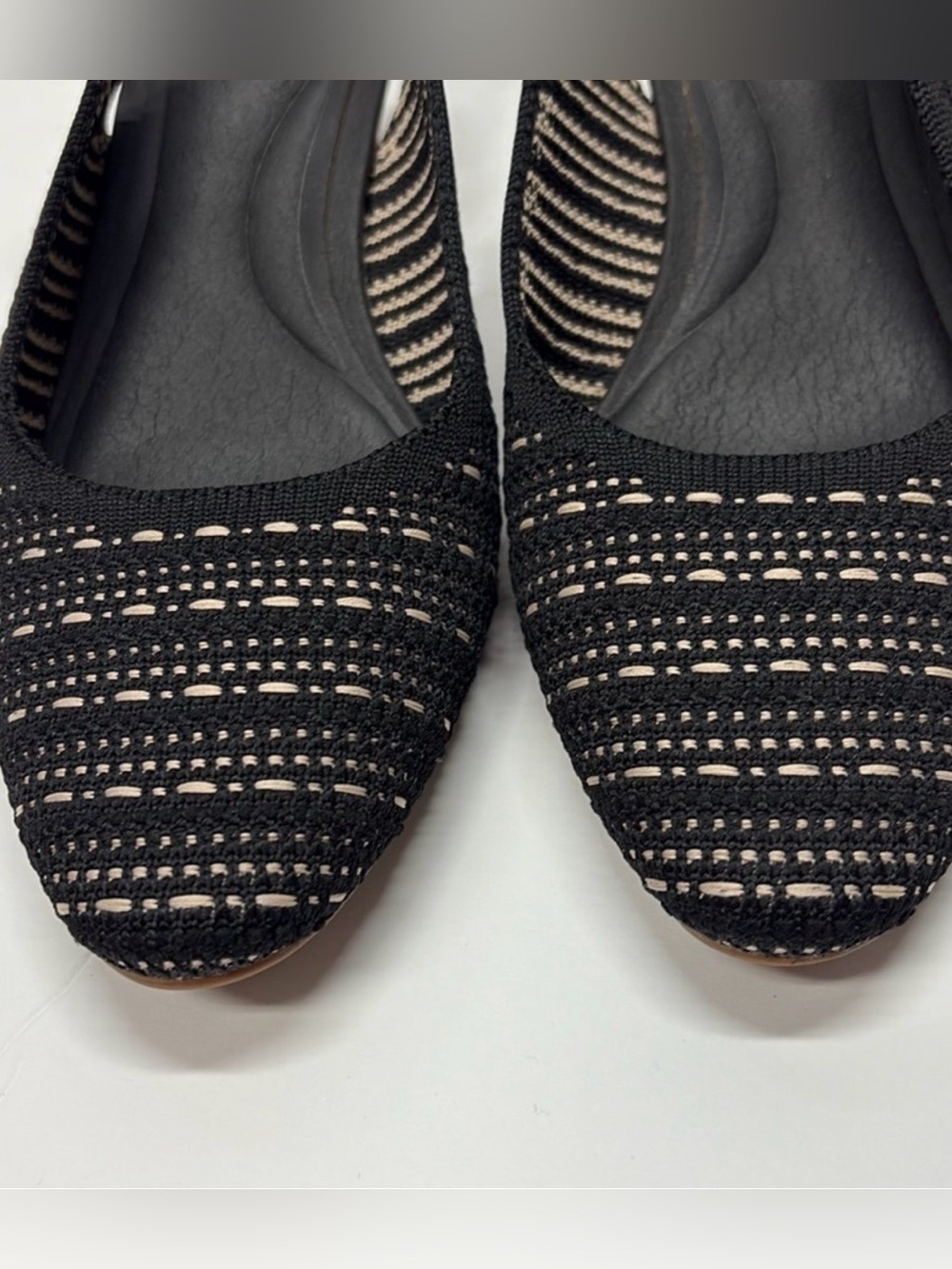 Vivaia Tamia Almond Toe Slingback Wedge